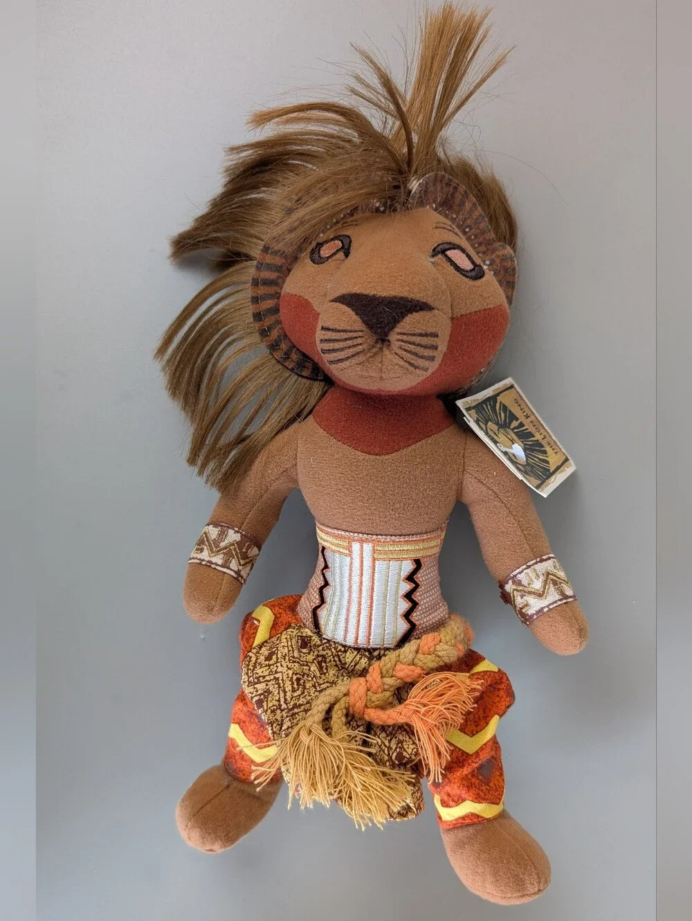 NWT Disney The Lion King Broadway Musical Simba & Nala Plush Toys - Picture 2 of 10